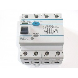 Interrupteur differentiel 25A 300mA HAGER CF425F