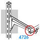 Embouts arrêt de cintre (polyamide) Sofadi 4726 (la paire)