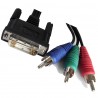 CABLE DVI-I VERS 3 RCA MALES
