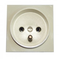 PRISE BEIGE MOSAIC 2P + T 10/16A 250V LEGRAND 076823