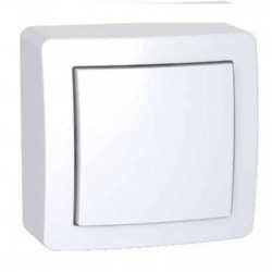 Obturateur avec cadre saillie blanc Alréa ALB62420P 