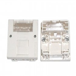 PLASTRON 45x45 1 RJ45 7720 ou 7721