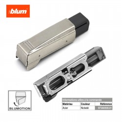 Amortisseur pour tiroir BLUMOTION 973A CLIP TOP à clipser