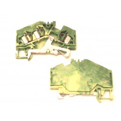 WAGO Borne de passage vert/jaune 3 x 4mm max